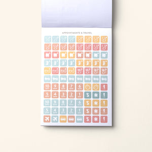 Home Planner Sticker Book 1st ED