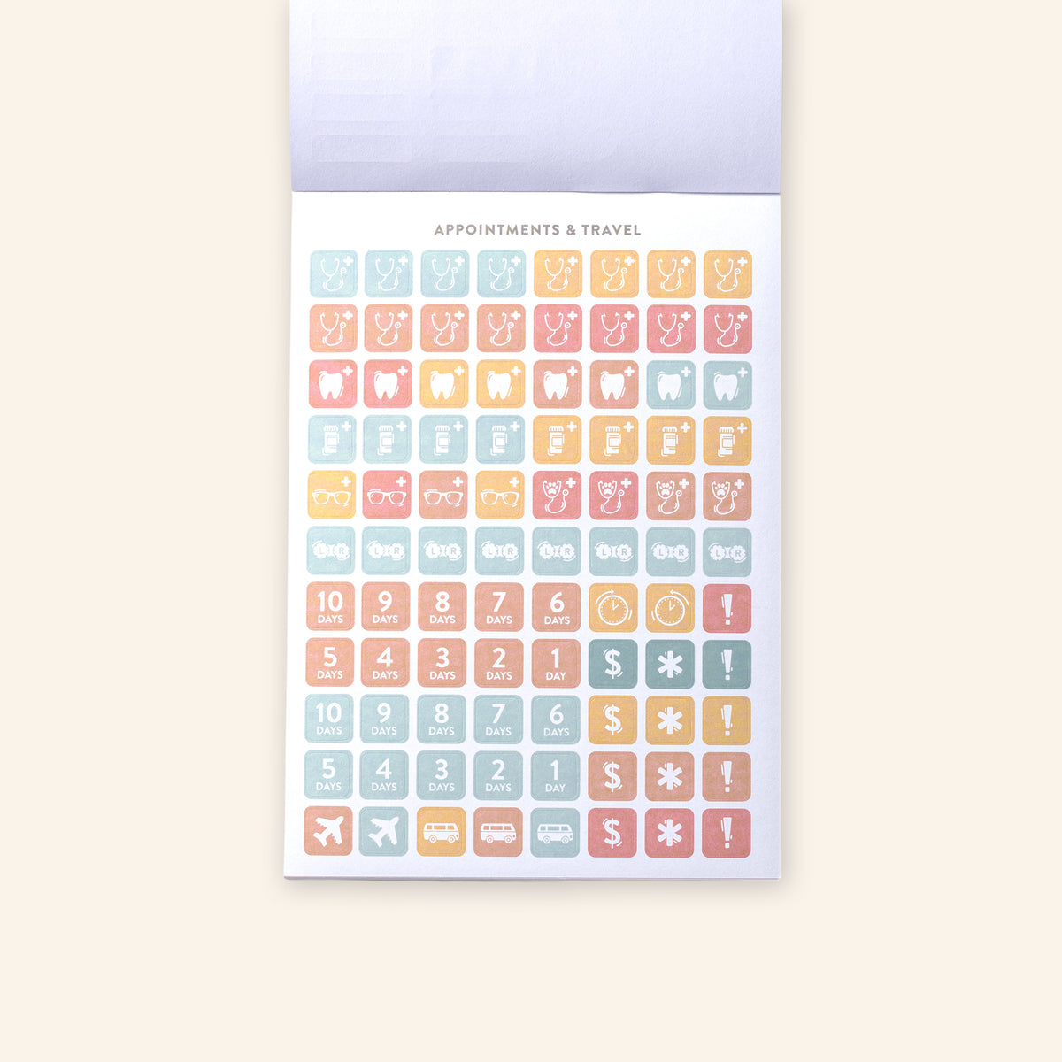 Home Planner Sticker Book 1st ED