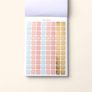 Home Planner Sticker Book 1st ED