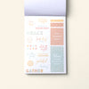 Home Planner Sticker Book pages