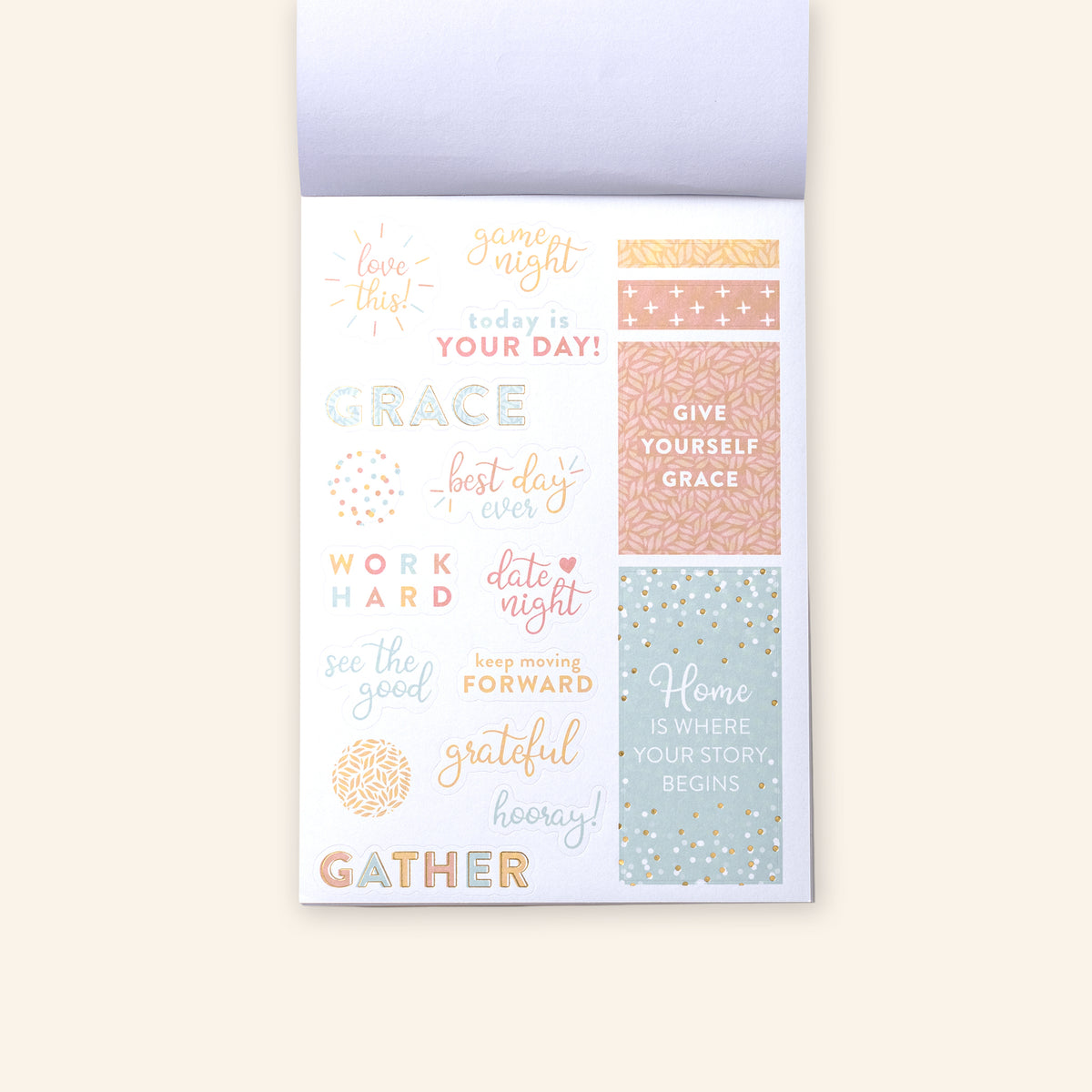 Home Planner Sticker Book 1st ED