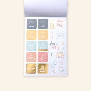Home Planner Sticker Book 1st ED