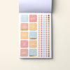 Home Planner Sticker Book Holiday page