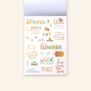 Home Planner Sticker Book 1st ED
