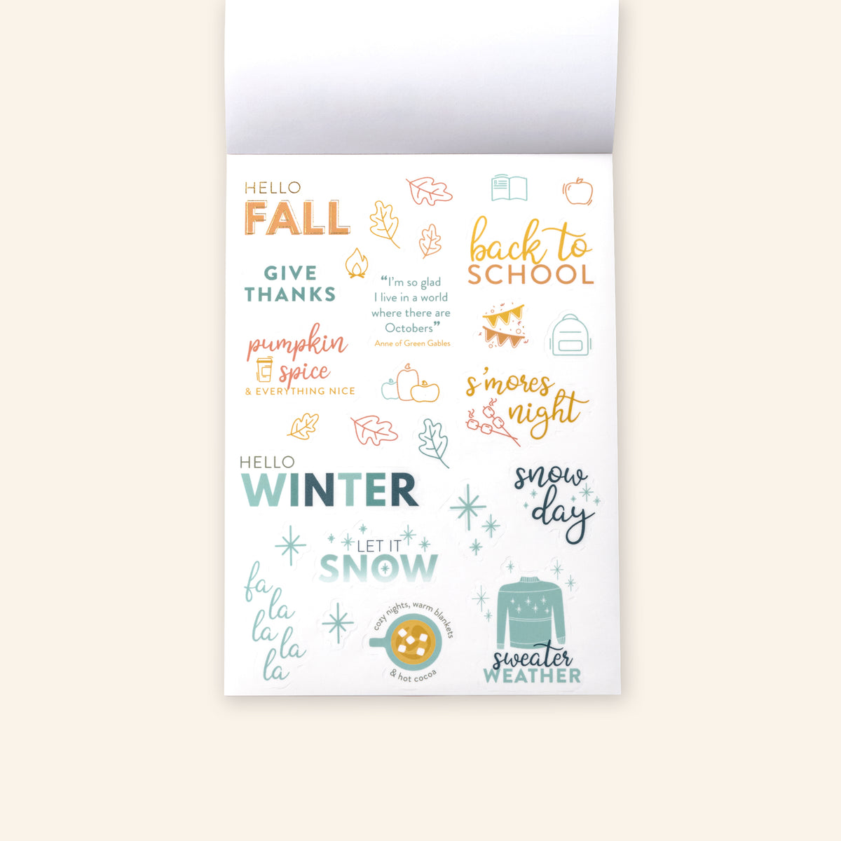 Home Planner Sticker Book 1st ED