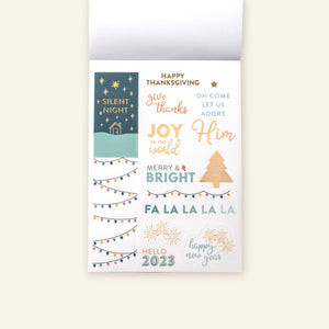 Home Planner Sticker Book 1st ED