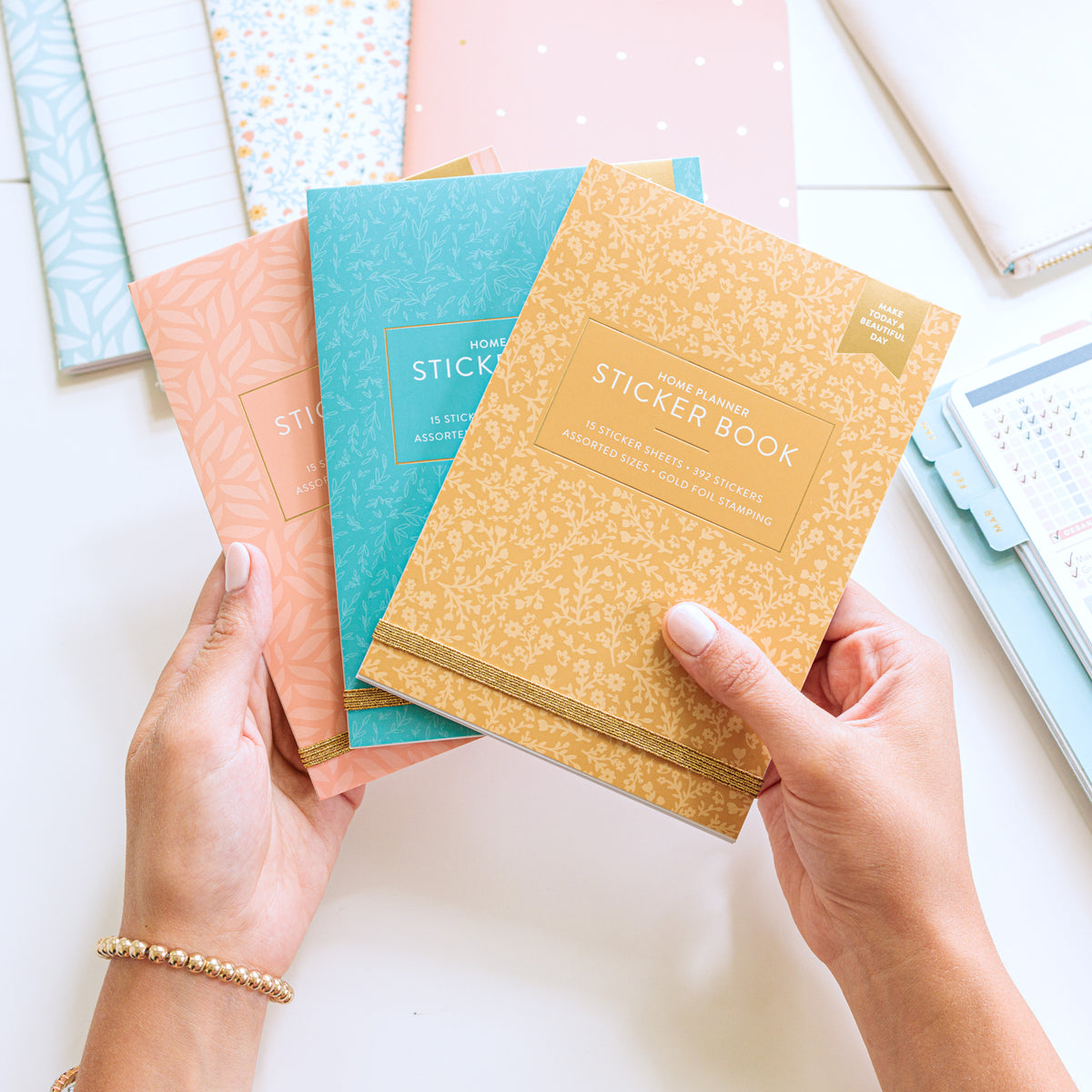 Home Planner Sticker Book with 3 editions