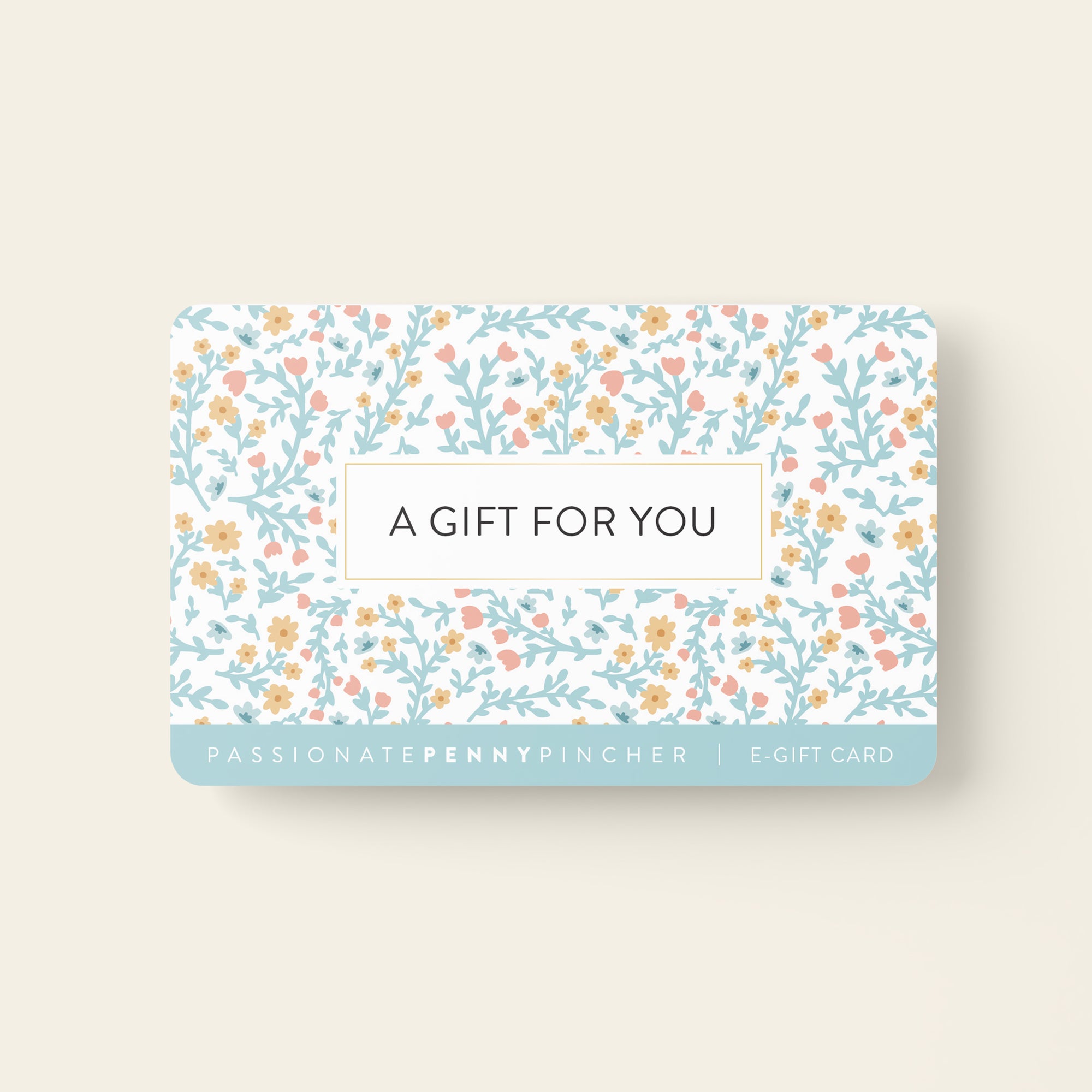 passionate penny pincher e-gift card