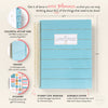 2024 Home Planner Blue Stripe info graphic