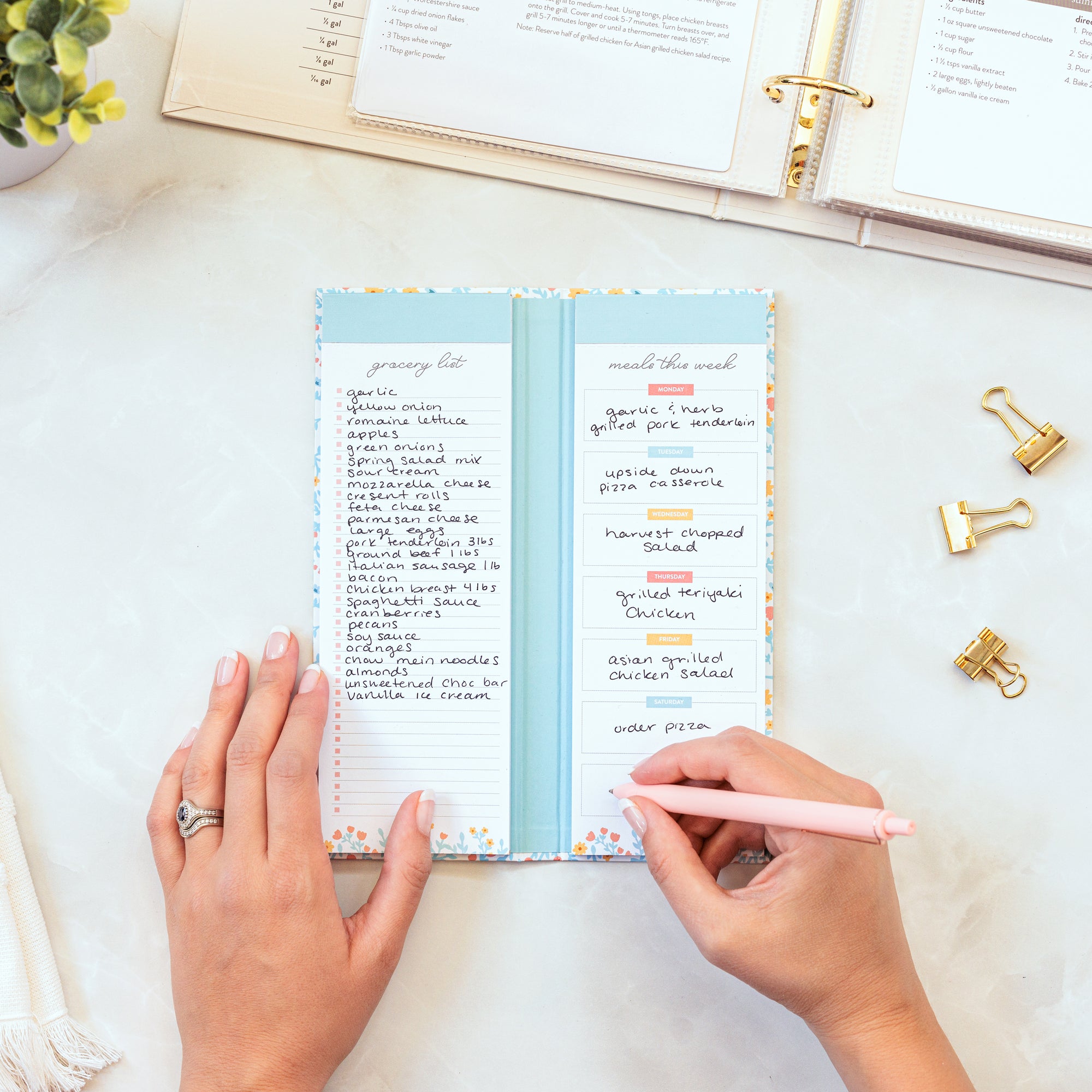 Meal Planning Notepad - Passionate Penny Pincher