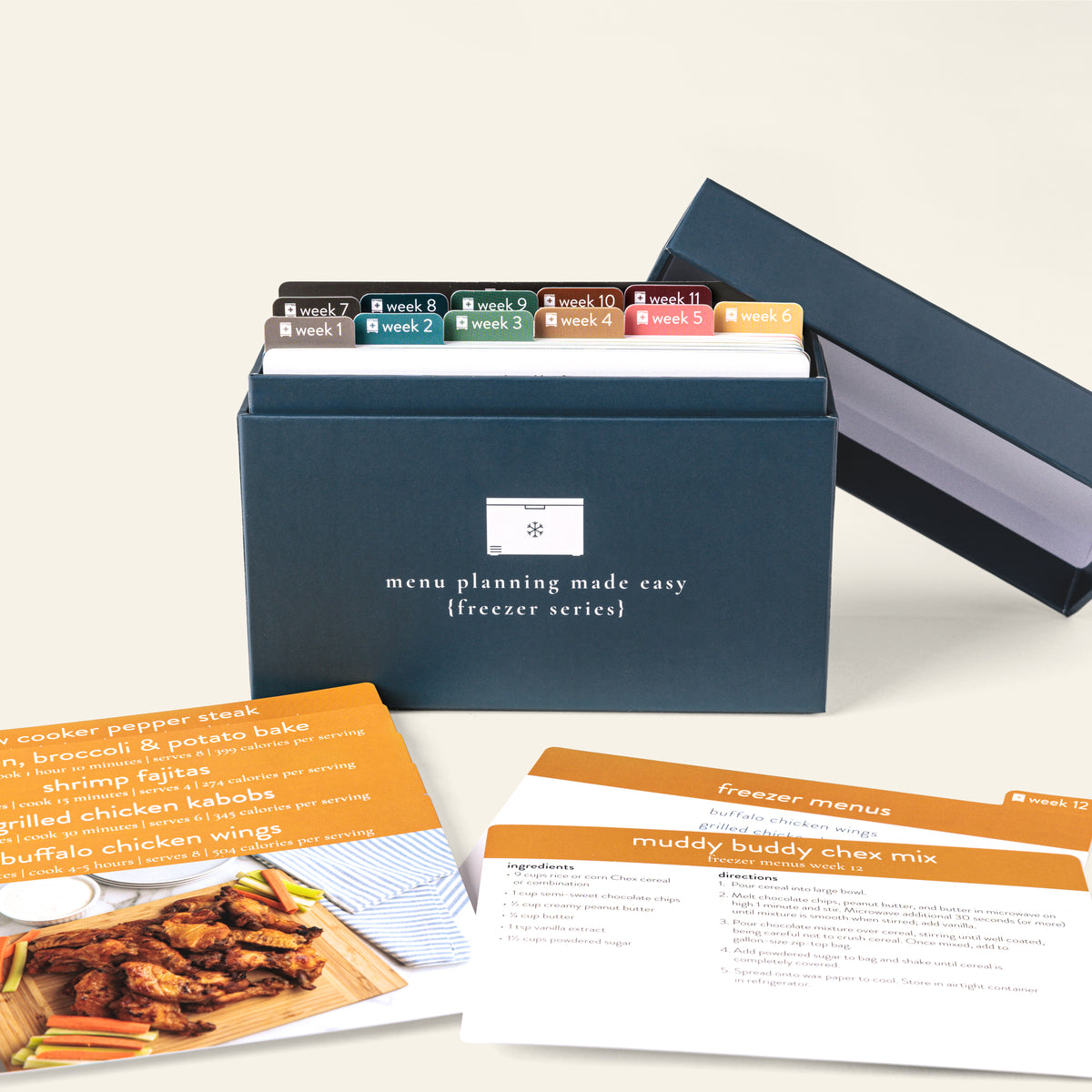 freezer menu box with photos view 11