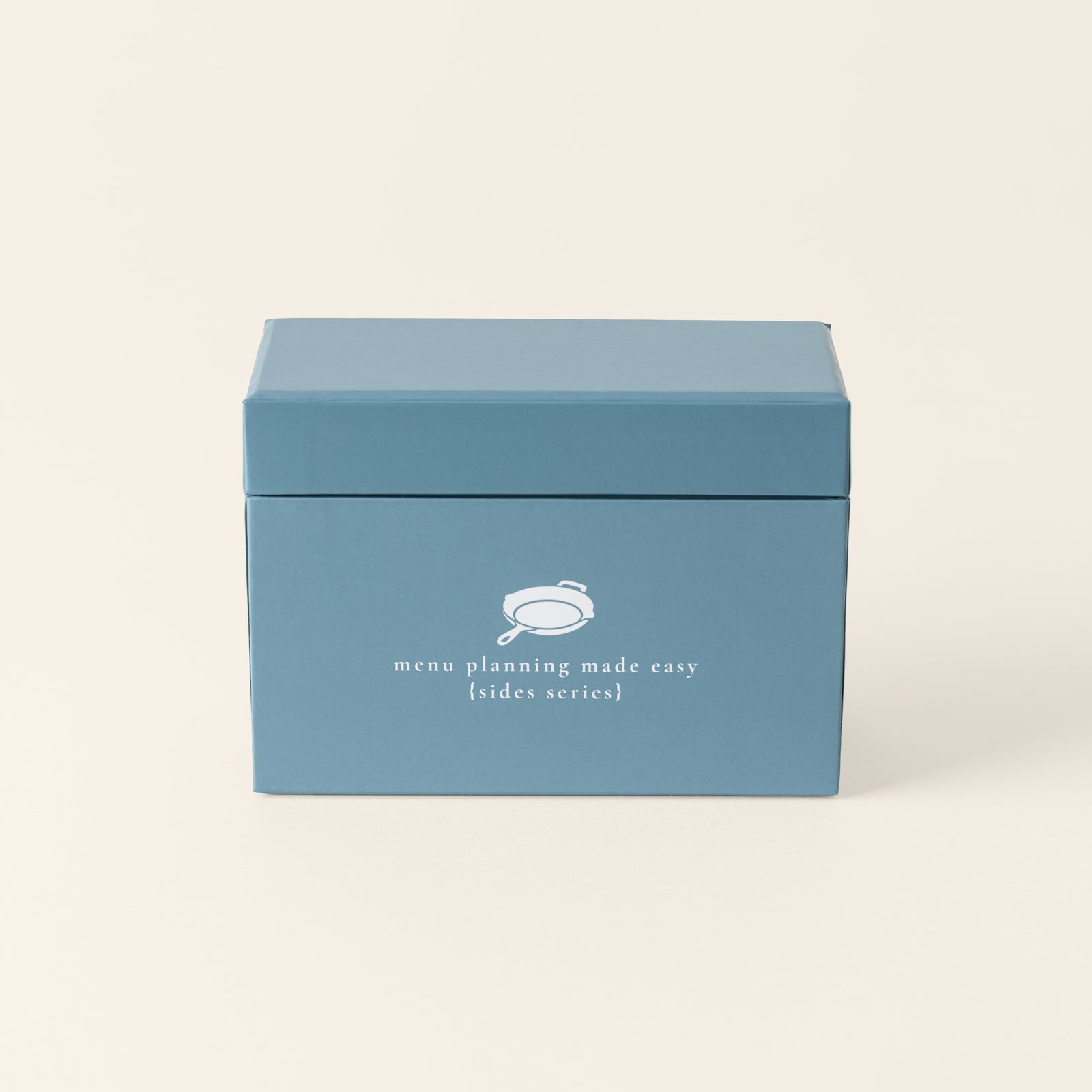 Sides Menu Series Plans Pack open box 