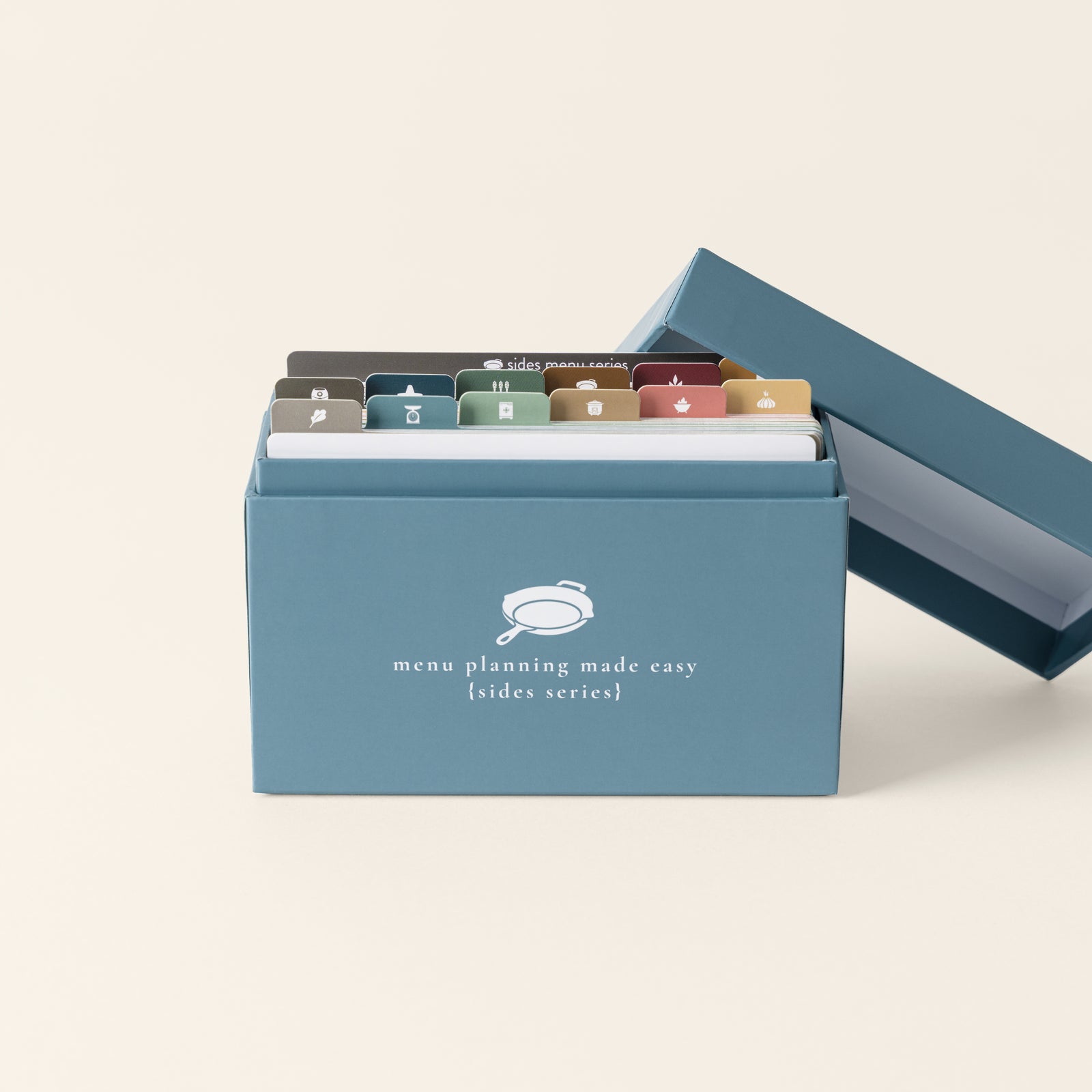 Sides Menu Series Plans Pack open box 