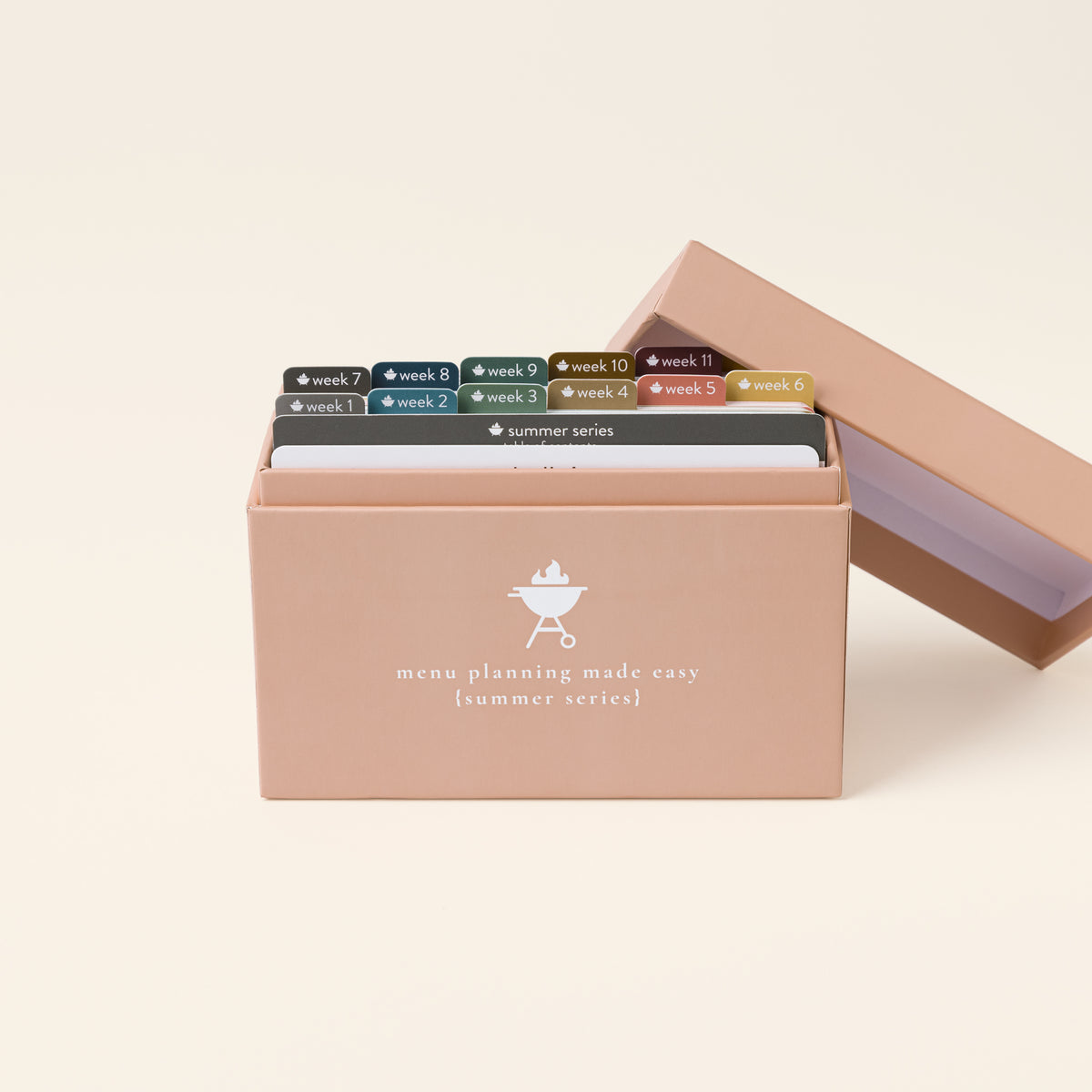 Summer Menu Series open box on counter
