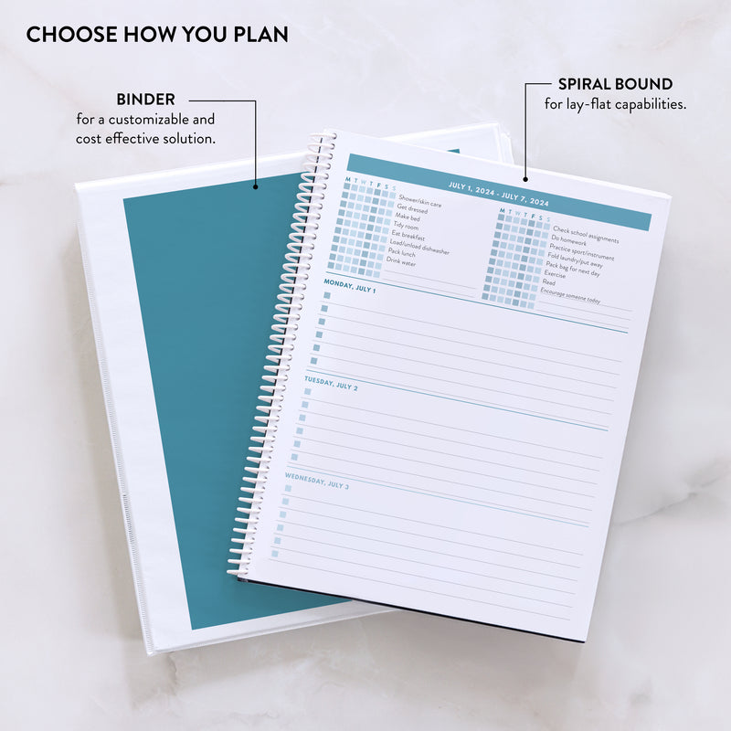 2024–2025 Digital Student Planner | PDF Downloads - Passionate Penny ...