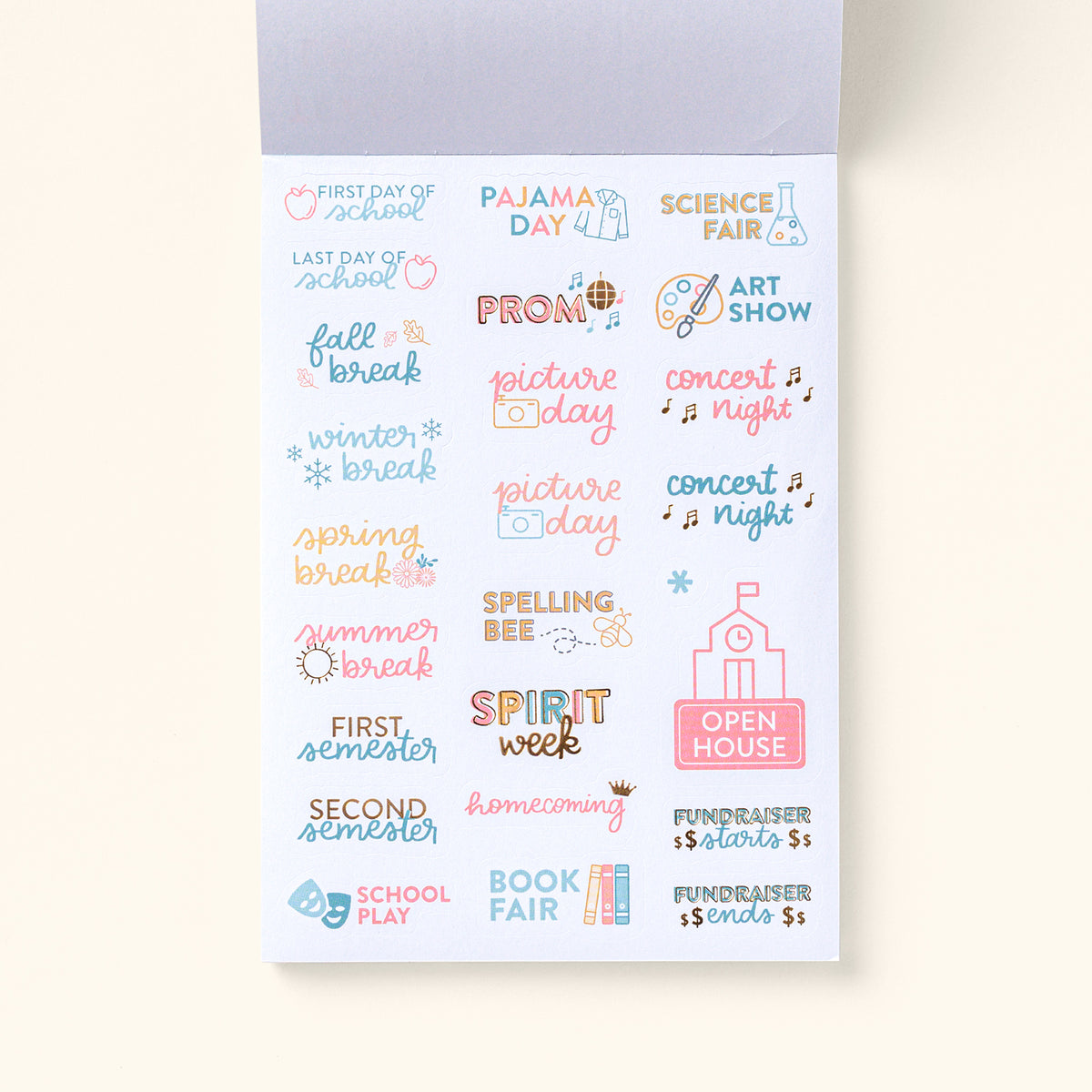 Teacher Sticker Book View 3