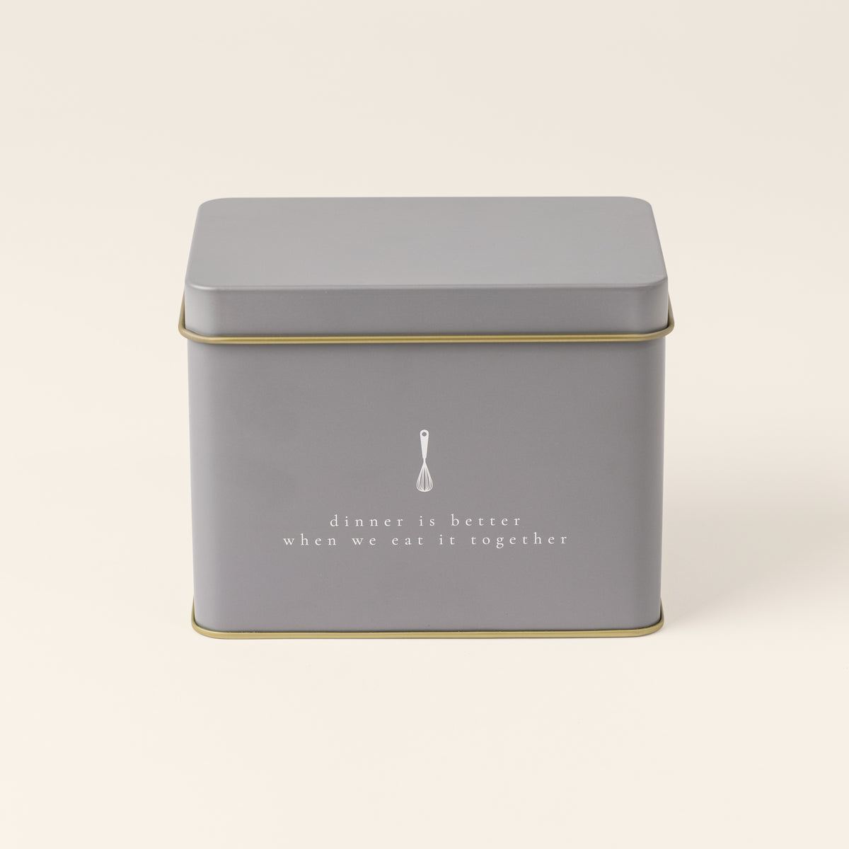 grey recipe tin view 1