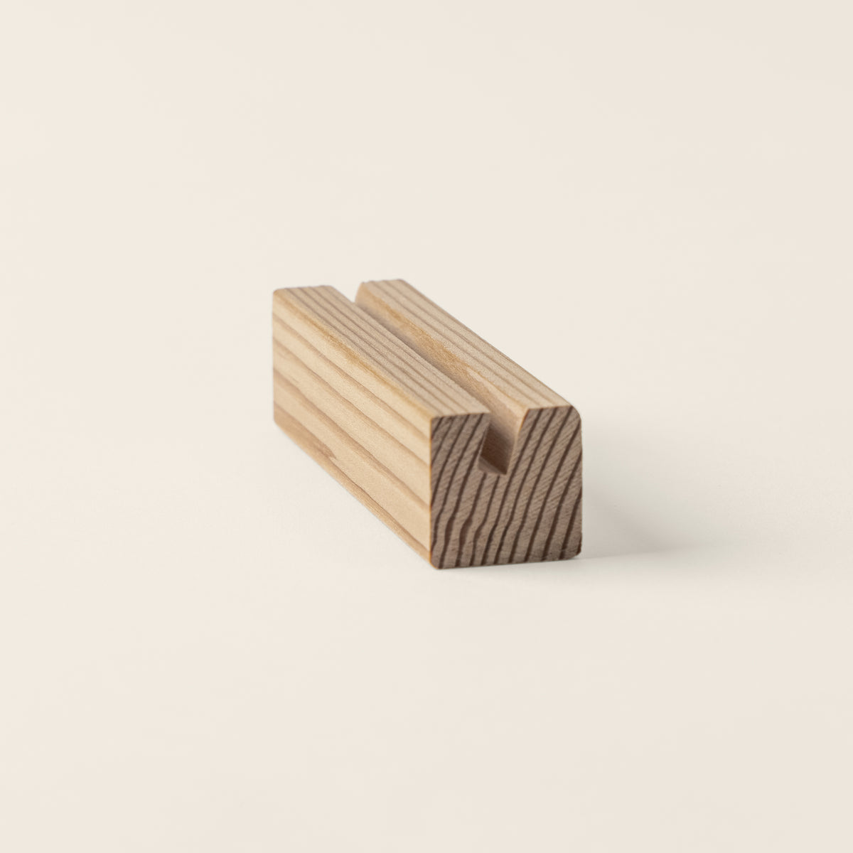 Wooden Block Recipe Card Holder 