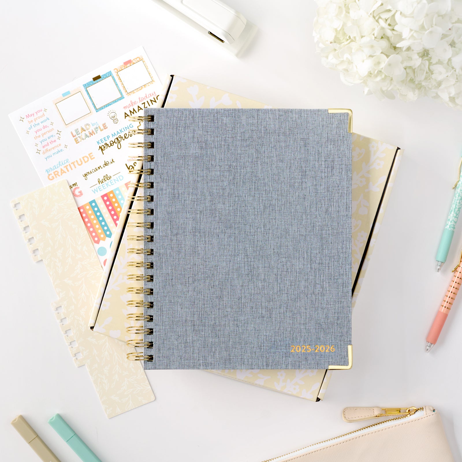 chambray work planner front cover