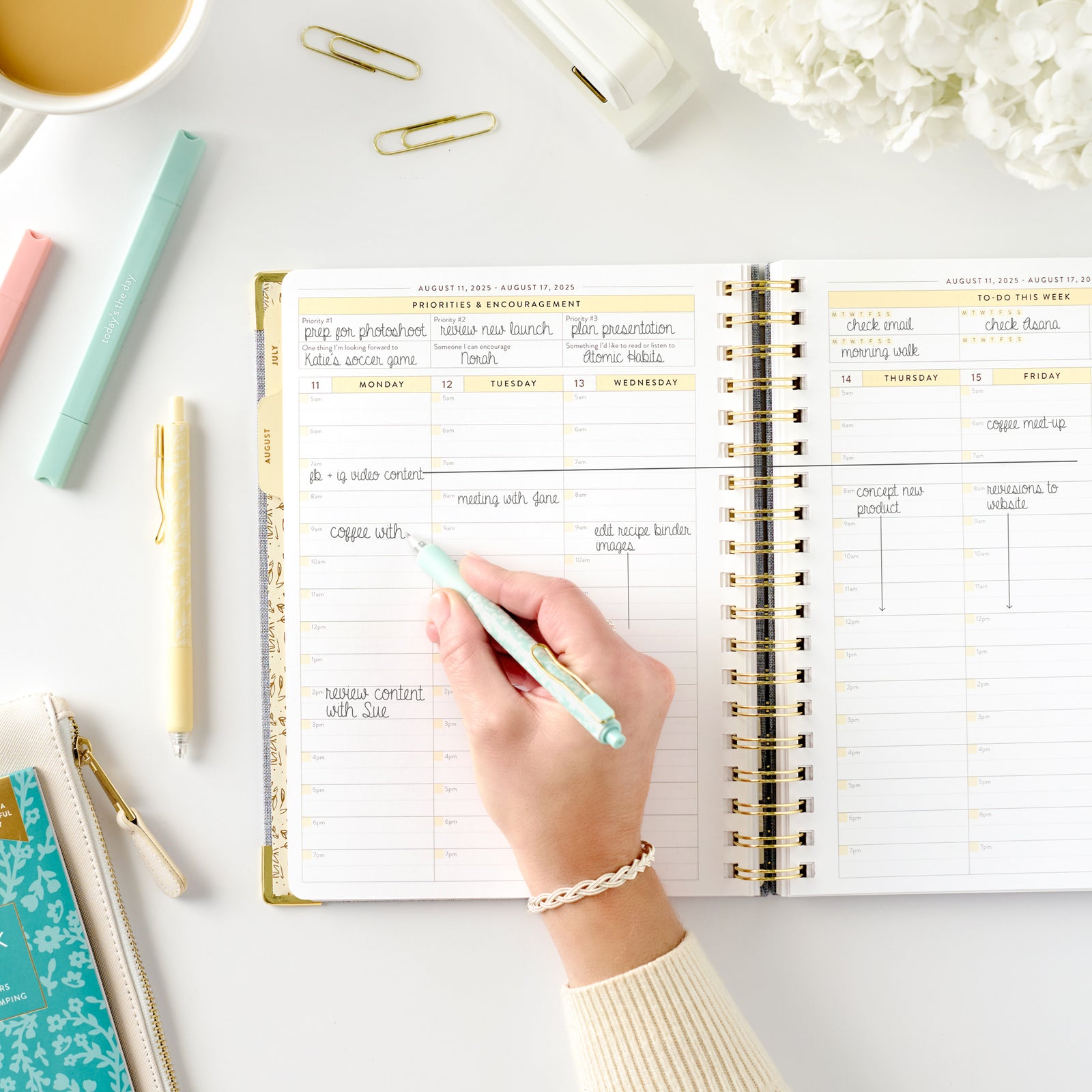 chambray work planner page