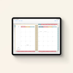 2025 digital home planner stripe page 13