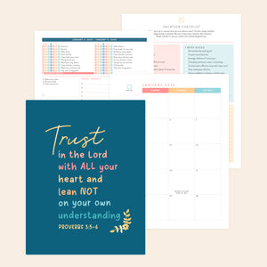 2025 digital home planner scripture