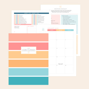 2025 digital home planner stripe page 21