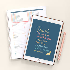 scripture digital planner 2025