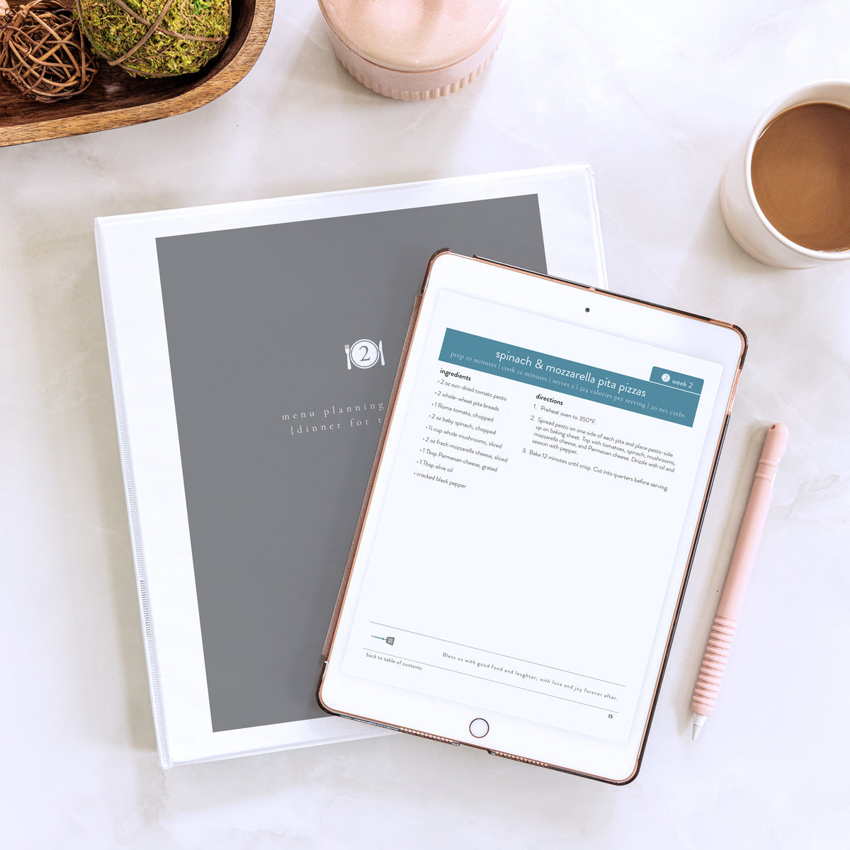 dinner for 2 pdf menu plan view 1