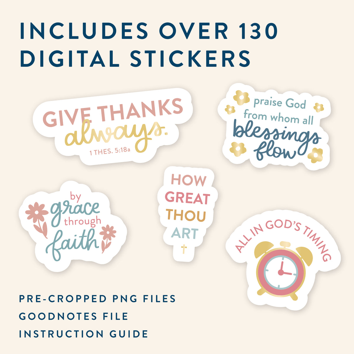 Faith Sticker Book - Digital