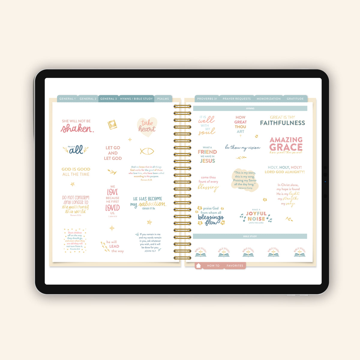 Faith Sticker Book - Digital