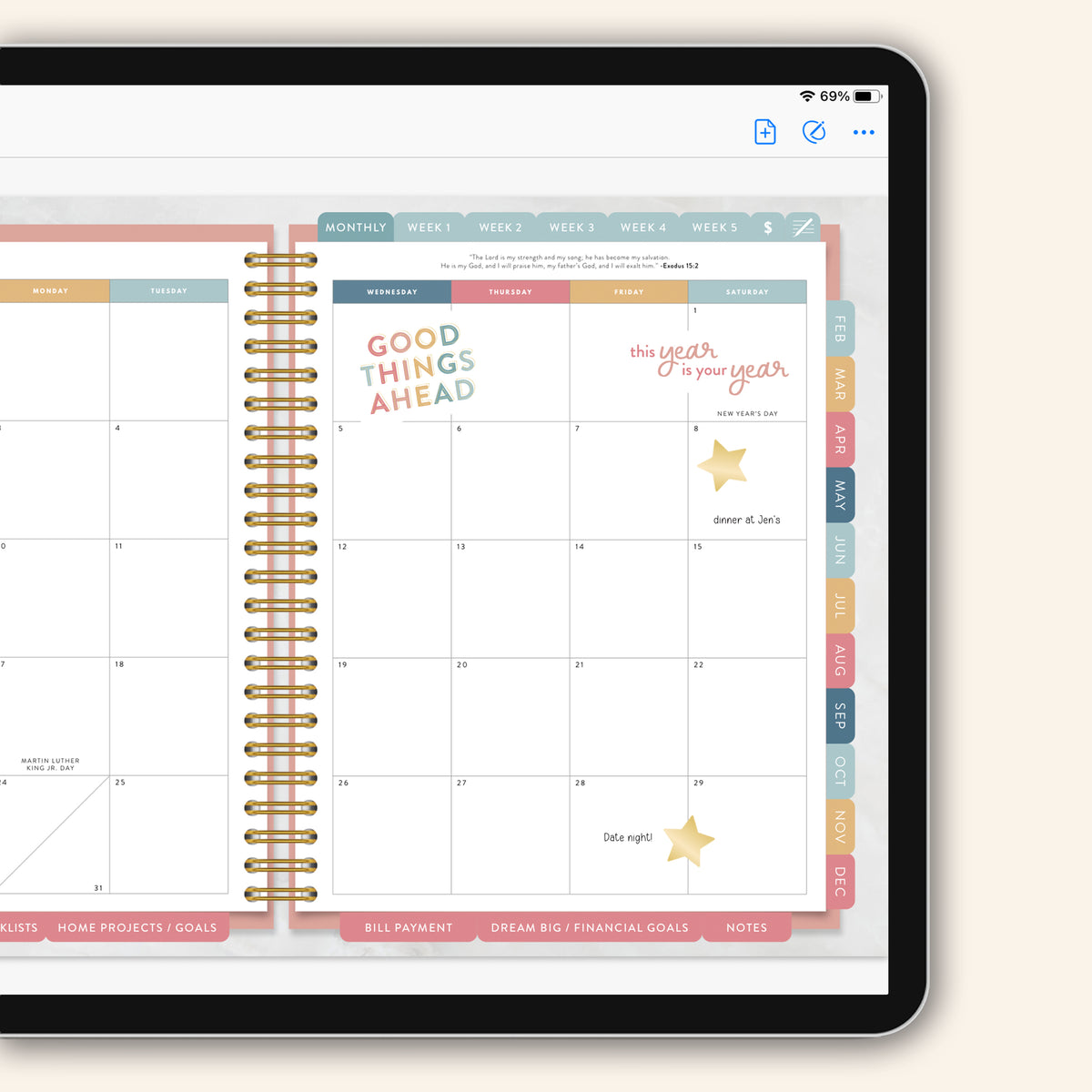Holiday Sticker Book - Digital