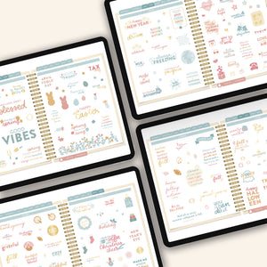 Holiday Sticker Book - Digital
