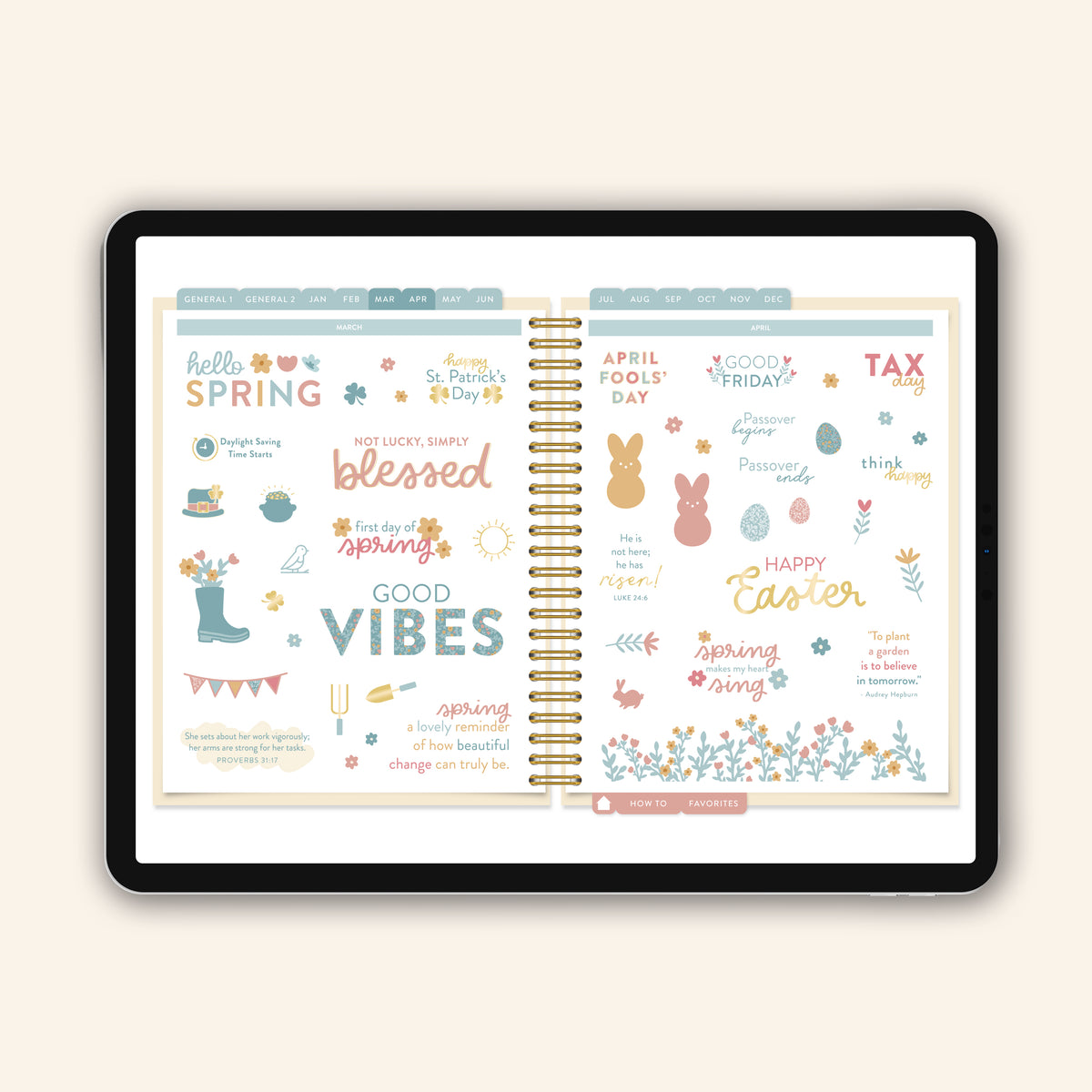 Holiday Sticker Book - Digital