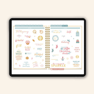 Holiday Sticker Book - Digital