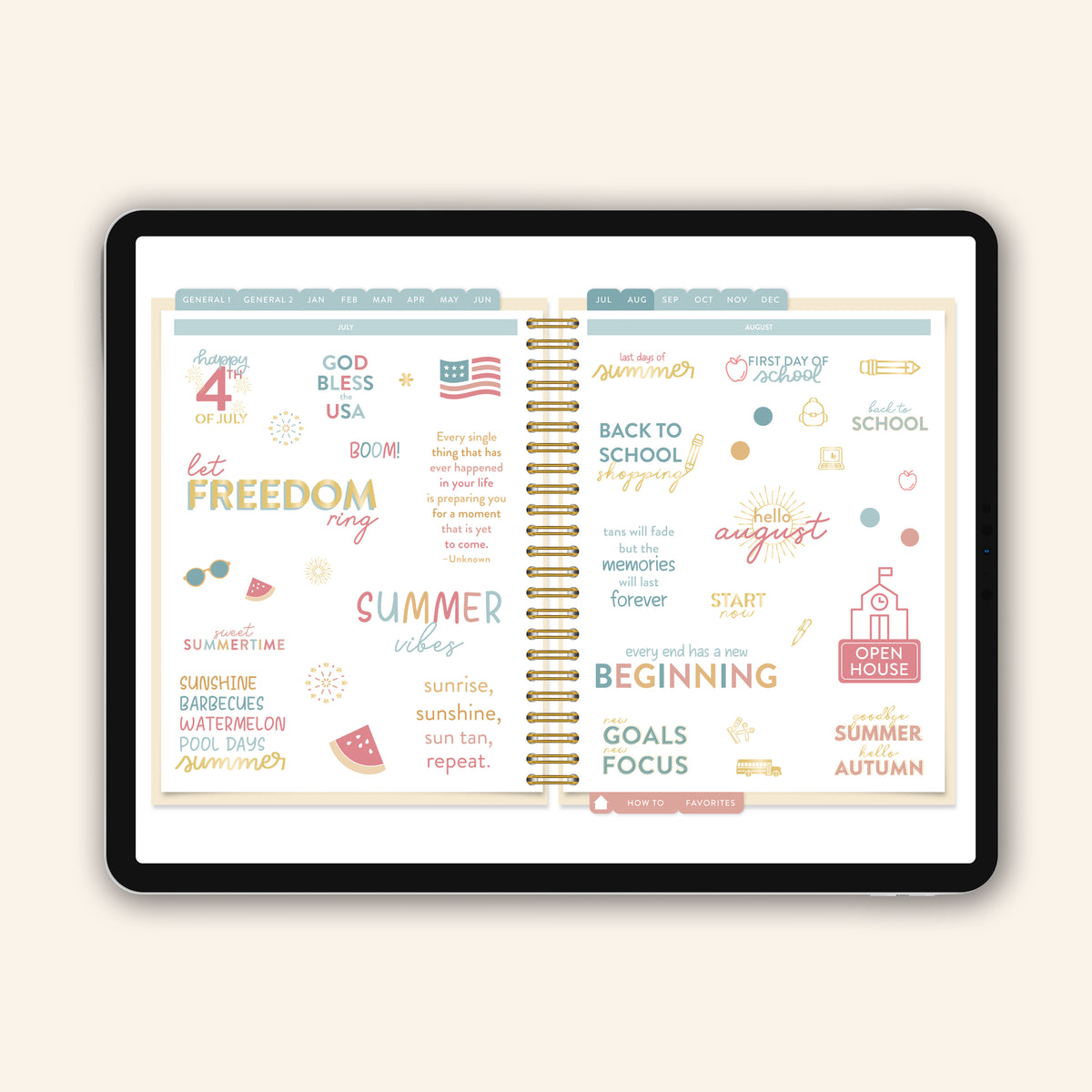 Holiday Sticker Book - Digital