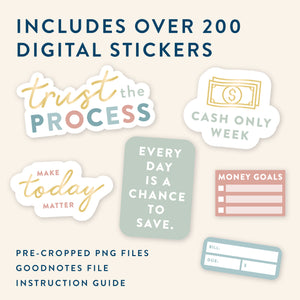 Money Sticker Book - Digital