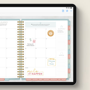 money digital stickers in money planner