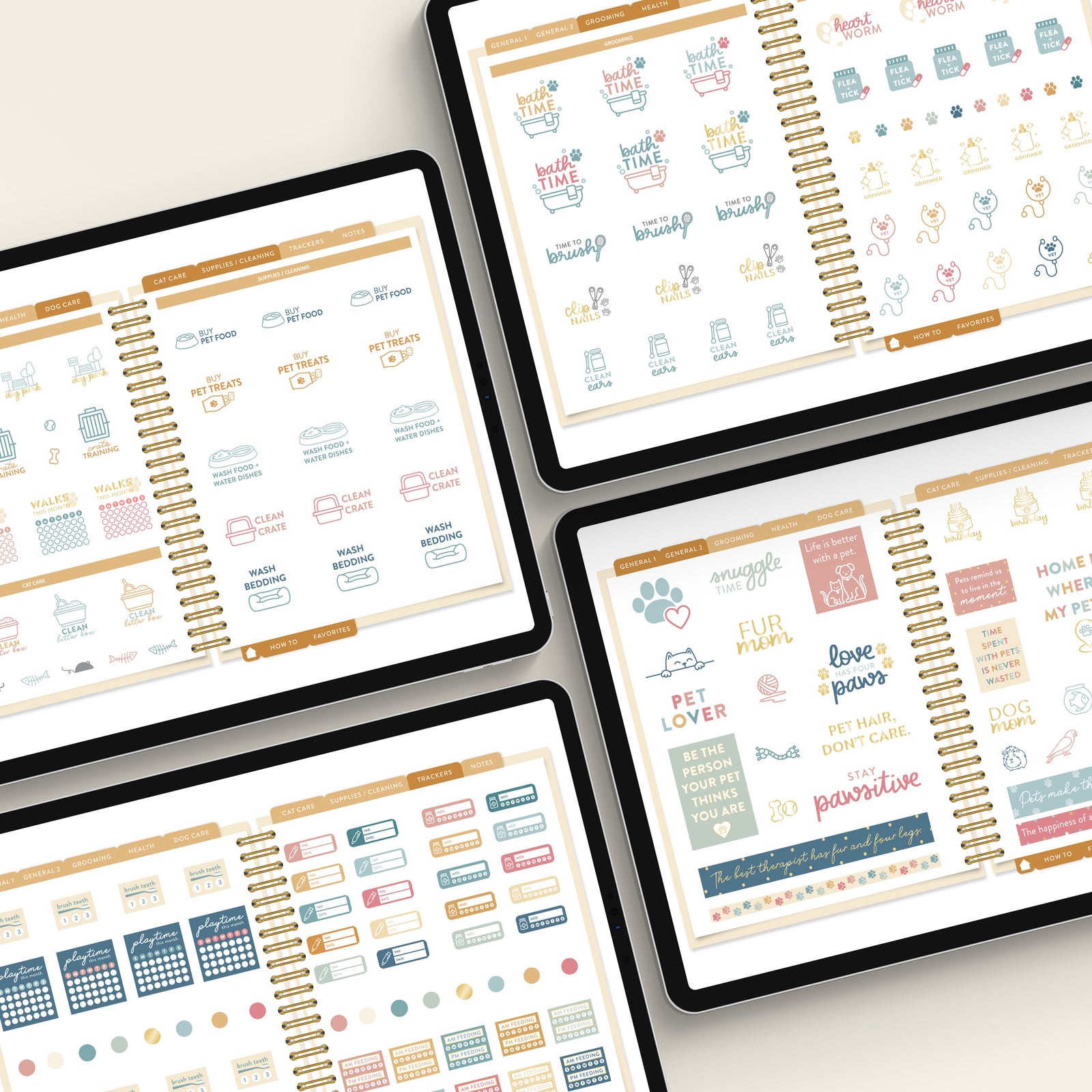 Digital Pet Sticker Book