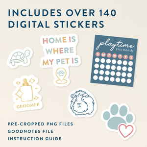Digital Pet Sticker Book