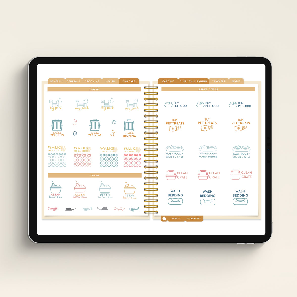 Digital Pet Sticker Book