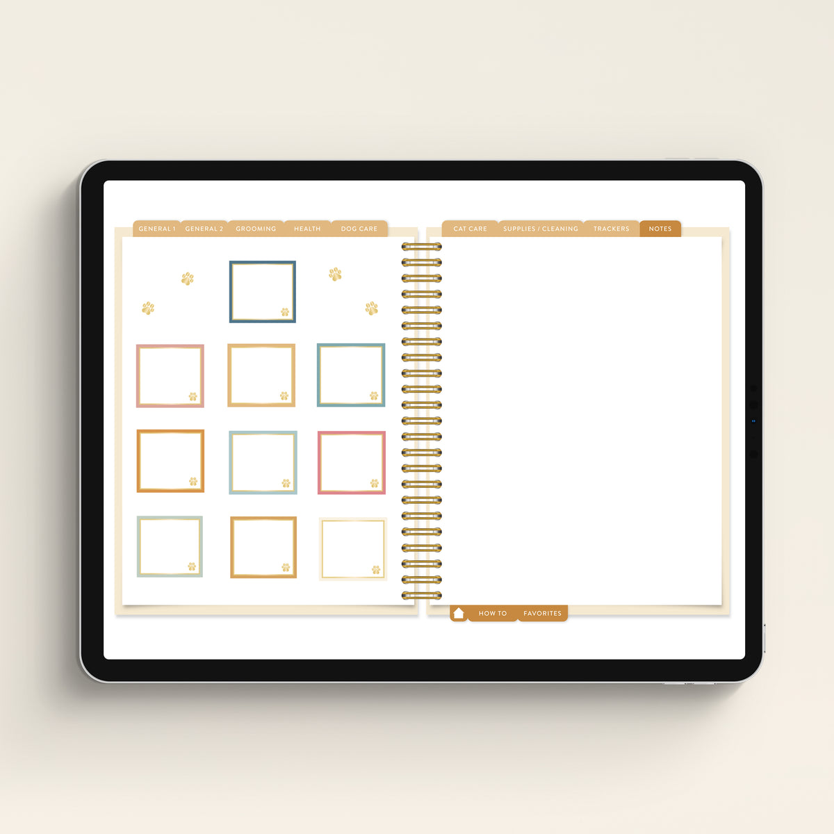Digital Pet Sticker Book