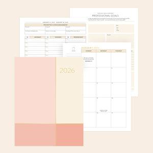 2026 work planner print outs