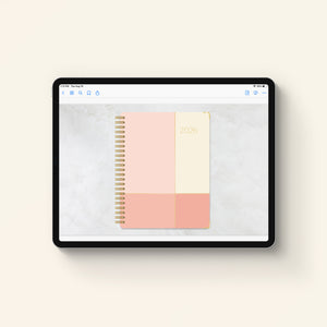 2026 digital work planner cover