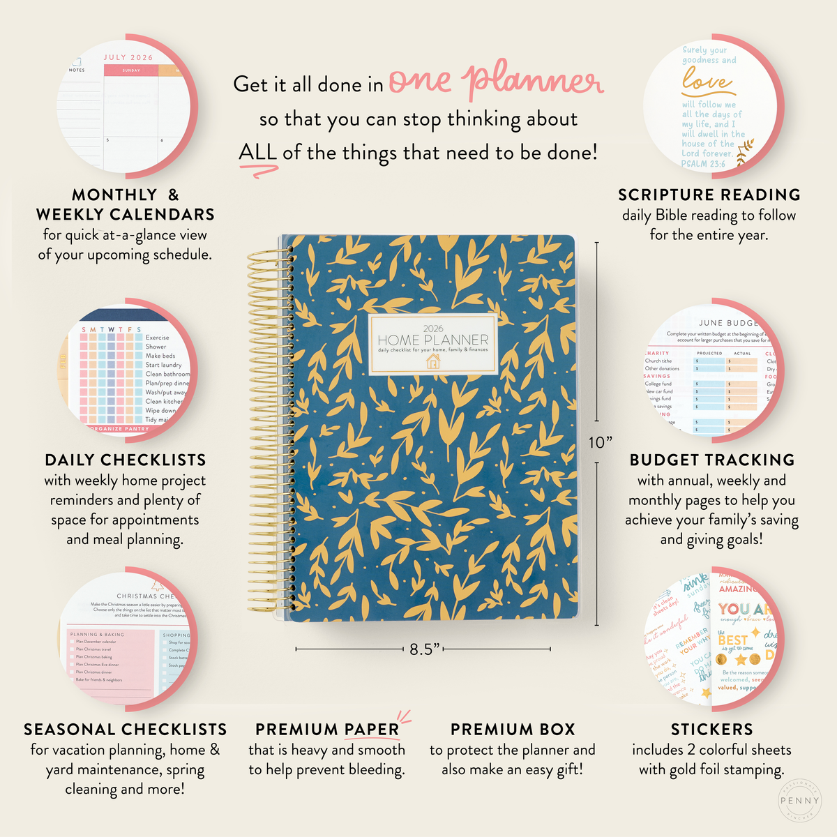 2026 navy leaf home planner benefits