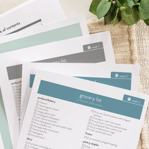15 minute prep recipes on paper