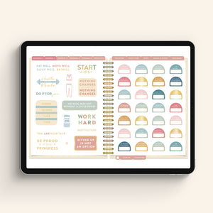 Wellness Sticker Book - Digital