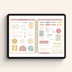 Wellness Sticker Book - Digital