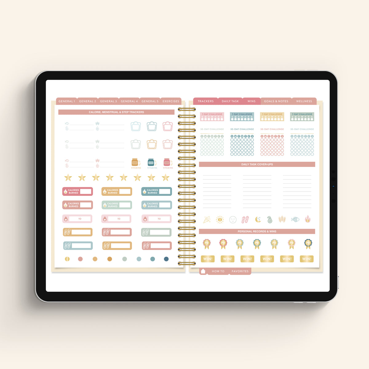 Wellness Sticker Book - Digital