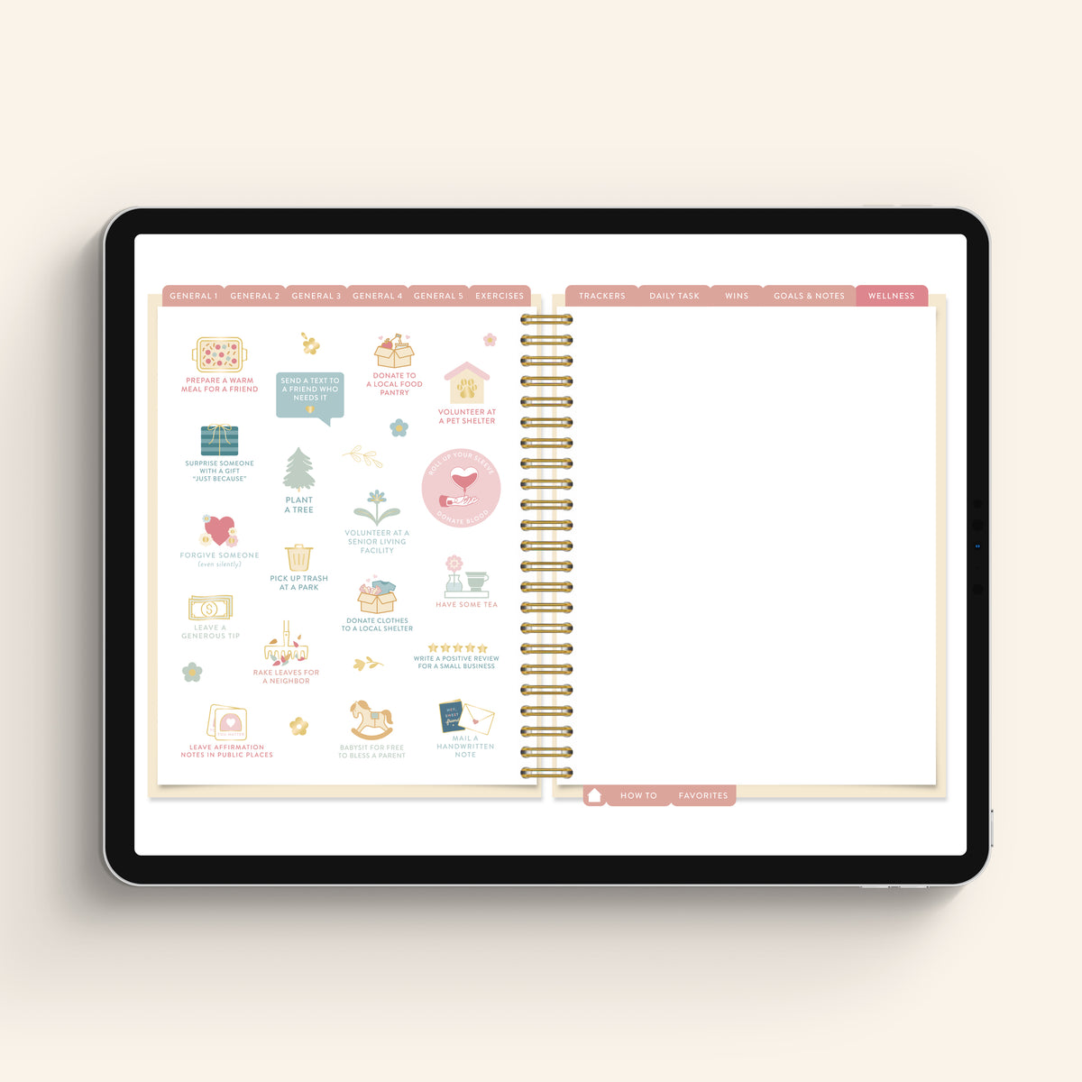 Wellness Sticker Book - Digital
